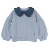 EMILIE & IDA COL VOLANTE SWEAT TOP (9M-14A)