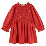 EMILIE & IDA SMOCKEE BRODEE ROBE (2-8A)
