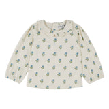 EMILIE & IDA JERSEY COL FLEUR BLOUSE (12M-10A)