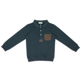 CREW BASICS HENNY POLO TOP (3-16Y)