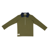 CREW BASICS RYDER POLO TOP (3-16Y)