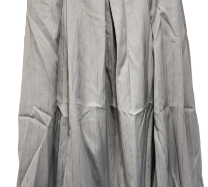 A LA PAGE LILIA FLANNEL LONG SKIRT W/PLEATS(12-16Y)