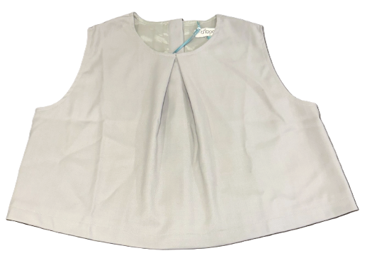 A LA PAGE ODETTE FLANNEL VEST (12-16Y)