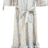 A LA PAGE SALERNO LONG POPLIN DRESS (12-18Y)