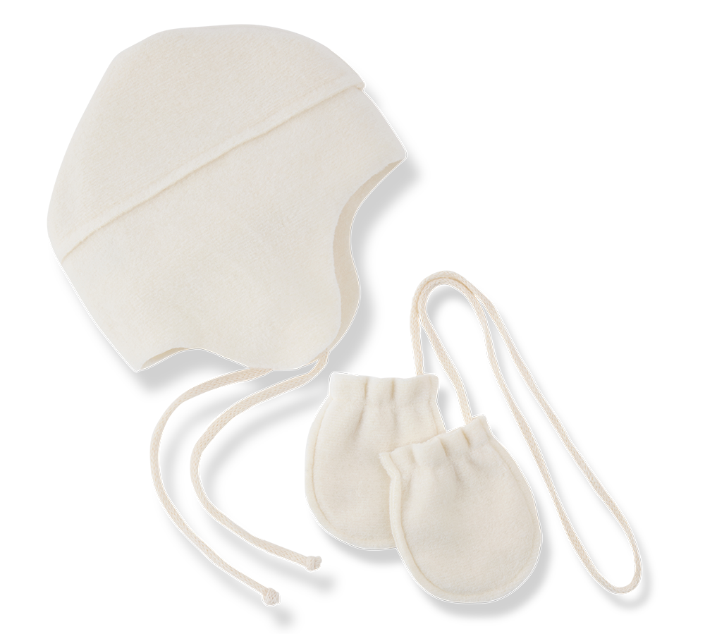 1+ IN THE FAMILY ALBI BEANIE & MITTENS (T1-T3)