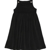 ANN OF NAN BLK VLR KNEE LENGTH JUMPER(2-12Y)