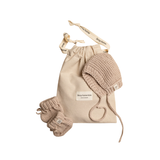 ANZY HOME BONNET & BOOTIES BOHO SET (OS)