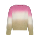 AO76 BRAND DIP DYE C-NECK TOP (10-16Y)