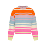 AO76 WANDA STRIPE C-NECK TOP (10-16Y)
