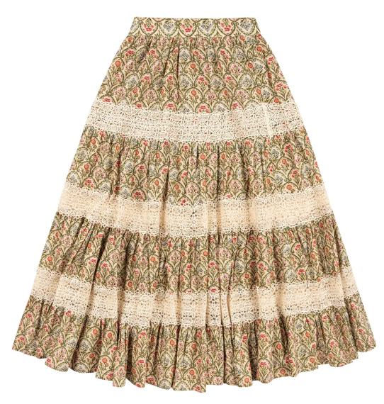 ATELIER PARSMEI PANELLED LACE SKIRT (12-20Y)