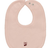 AURORA POINTELLE BOW PRINT BIB (OS)