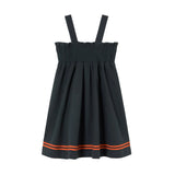 TINY COTTONS RED STRIPES DRESS (2-12Y)