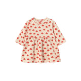TINY COTTONS MUSHROOMS RIB DRESS (24M)