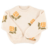 PIUPIUCHICK JACQUARD SWEATER (3-14Y)