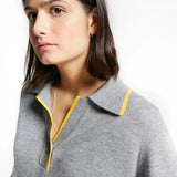 INDEE WINNER POLO COLLAR PULLOVER (10-L)