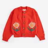 BOBO CHOSES PIXEL DAISY CARDIGAN (2-7Y)