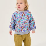 BOBO CHOSES WATERCOLOR ALL OVER SWEATSHIRT (12M-24M)