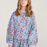 BOBO CHOSES WATERCOLOR CROPPED SWEATSHIRT (2-13Y)