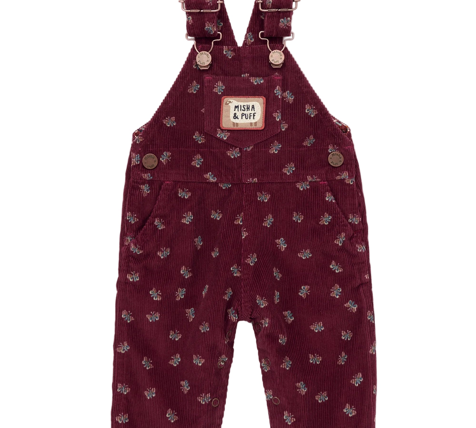 MISHA & PUFF CORD CARPENTER OVERALLS (6M-24M)