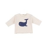 BABE & TESS WHALE SWEATSHIRT (6M-24M)