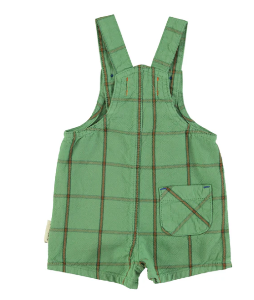 PIUPIUCHICK BABY SHORT DUNGAREES (6M-24M)