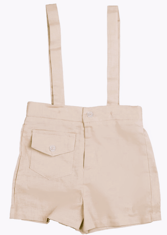 BELATI SHORTS WITH STRAPS (2-5Y)