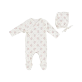 BEBE ORGANIC AMORA WRAP OVERALL 2PC SET (NB-6M)