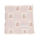 BEBE ORGANIC TEDDY BEAR BLANKET (OS)