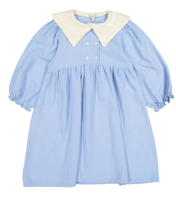 BEBE ORGANIC 3/4 SLEEVES FLORA DRESS(6-8Y)