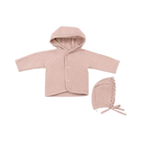 BEBE ORGANIC LUMI JACKET WITH BONNET (3M-9M)