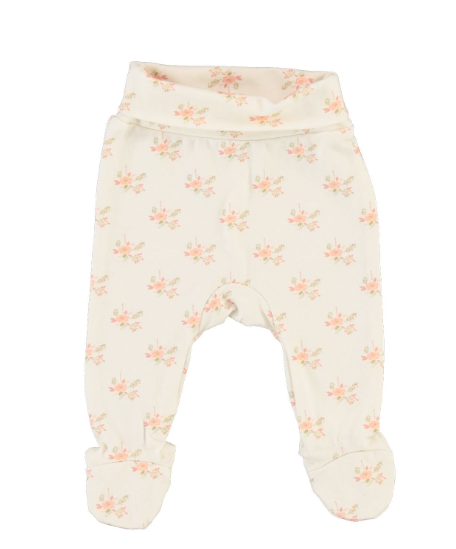 BEBE ORGANIC AURELE FOOTED LEGGINGS (NB-6M)