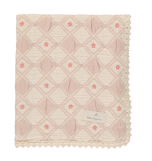 BEBE ORGANIC BLOSSOM BLANKET (OS)