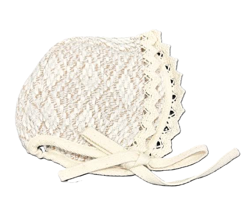 BEBE ORGANIC CROCHET BONNET (OS)