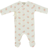 BEBE ORGANIC ESME WRAP OVERALL (NB-9M) - Klade Children's Boutique