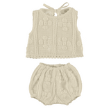 BEBE ORGANIC INEZ BABY SET (12M-36M)