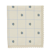 BEBE ORGANIC LISA JACQUARD BLANKET (OS)