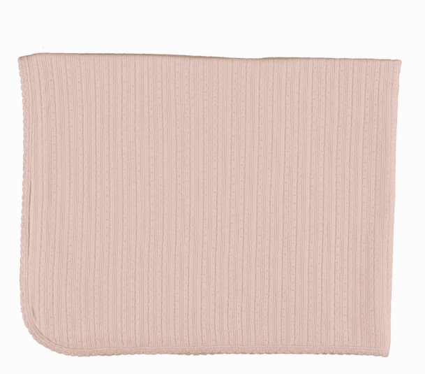 BEBE ORGANIC POINTELLE BLANKET (OS)