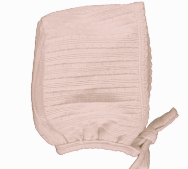BEBE ORGANIC POINTELLE BONNET (NB-6M)