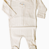 BEBE ORGANIC ROCKING HORSE OVERALL (NB-6M) - Klade Children's Boutique