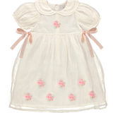 BEBE ORGANIC ROSE DRESS (2-4Y)