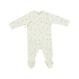 BEBE ORGANIC AYLA WRAP OVERALL (NB-6M)