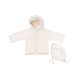 BEBE ORGANIC LUMI JACKET WITH BONNET (3M-9M)