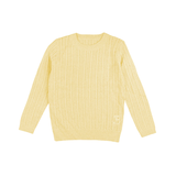 BELATI LONG SLEEVE MARLED BRAIDED TOP (3-18Y)