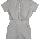 BELATI MANDARIAN COLLAR SHIRT & SHORTS (2-6Y)