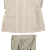 BELATI SHIRT W/TUCKS & BLOOMER SET (12M-2Y)