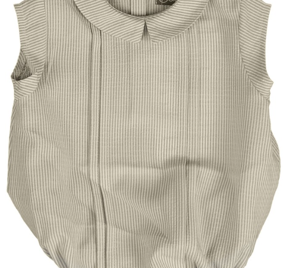 BELATI STITCH DETAIL BABY ROMPER (6M-2Y)