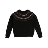 BELATI KNIT SWEATER W/YOKE INTARSIA (2-16Y)