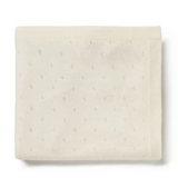 BELLE ENFANT POINTELLE BLANKET (OS)