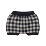 BENE BENE BABY CHECK KNIT SHORTS (12M-24M)