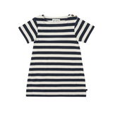 BENE BENE MARINE BUTTON DRESS (3-8T)